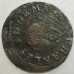 GREAT BRITAIN UK . UNDATED . FARTHING . ERROR . MIS-STRIKE HAMMER